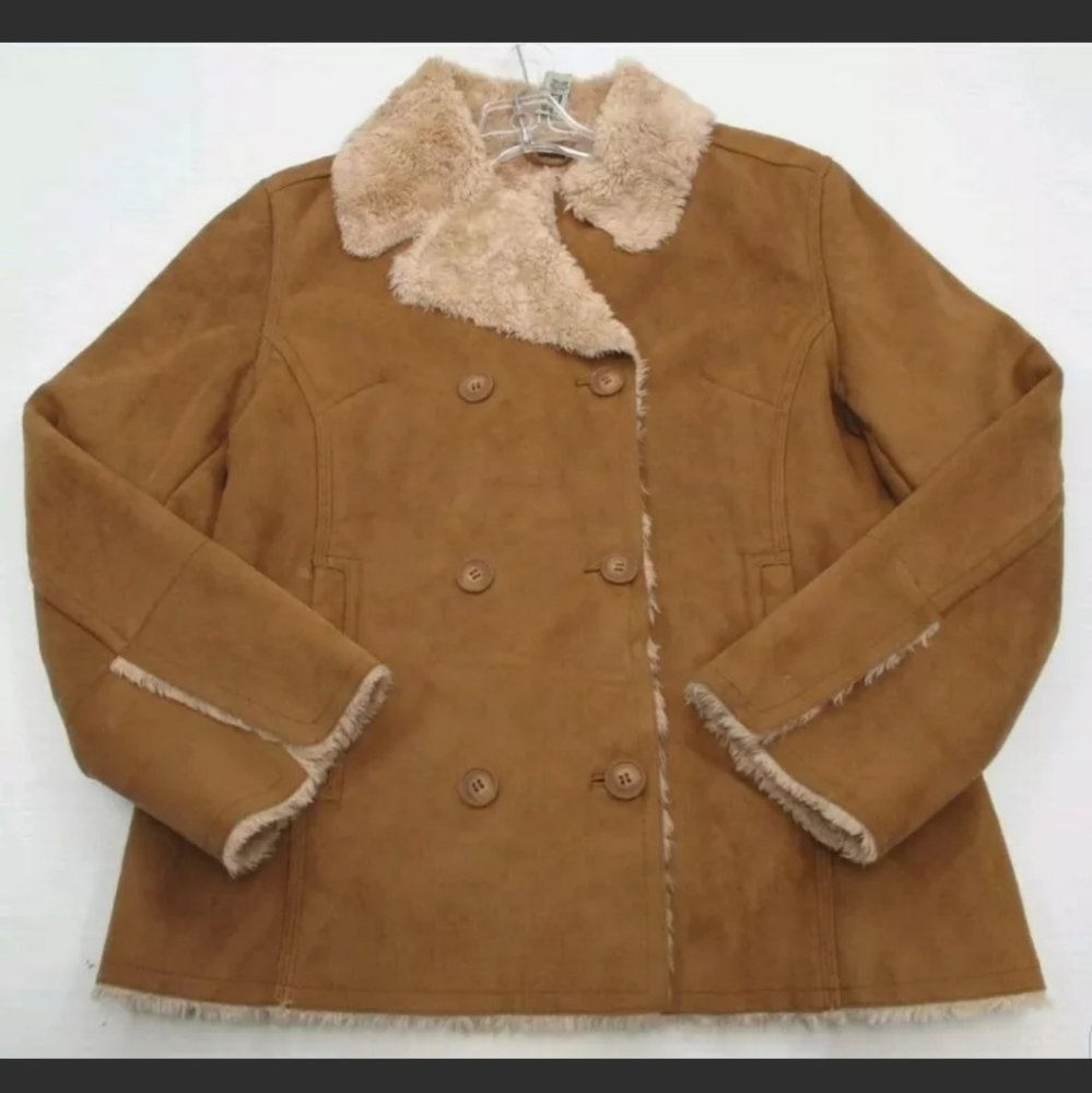 COLUMBIA JACKET  Women's Size Small Faux Fur Linin